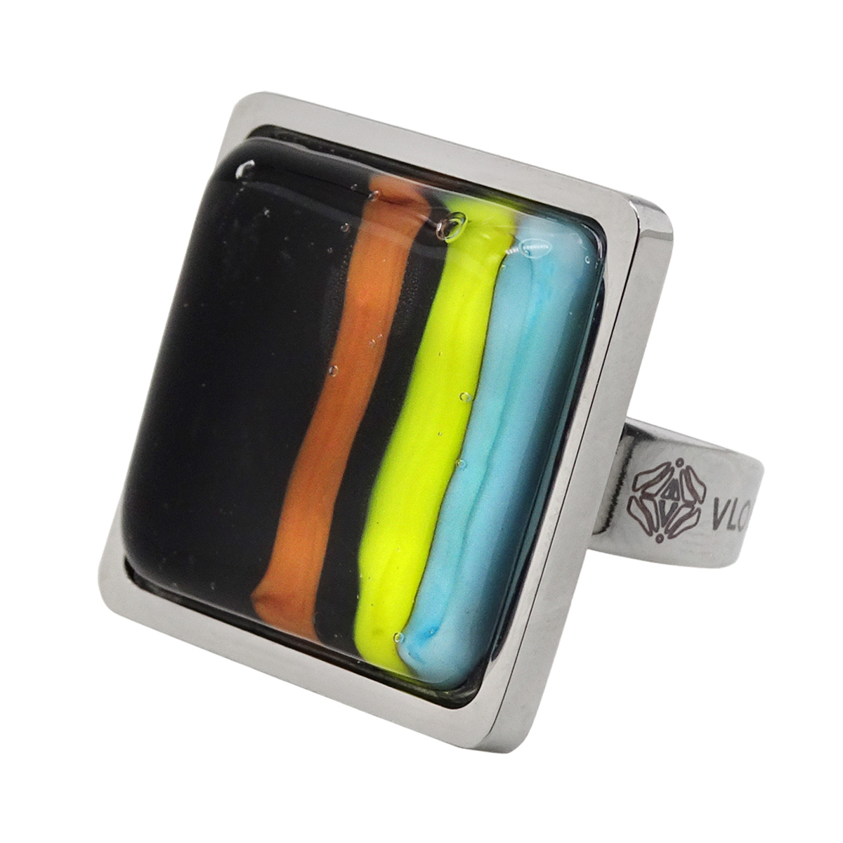 Кольцо из муранского стекла INFLUENCE KO4784