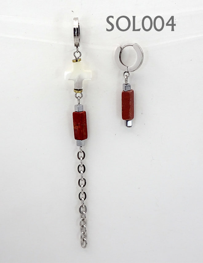 Серьги из муранского стекла