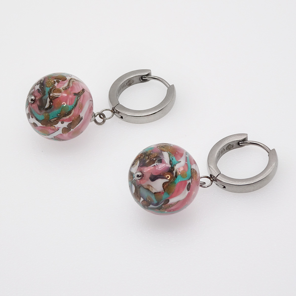 Серьги из муранского стекла ROSE PAYSAGE LS3472