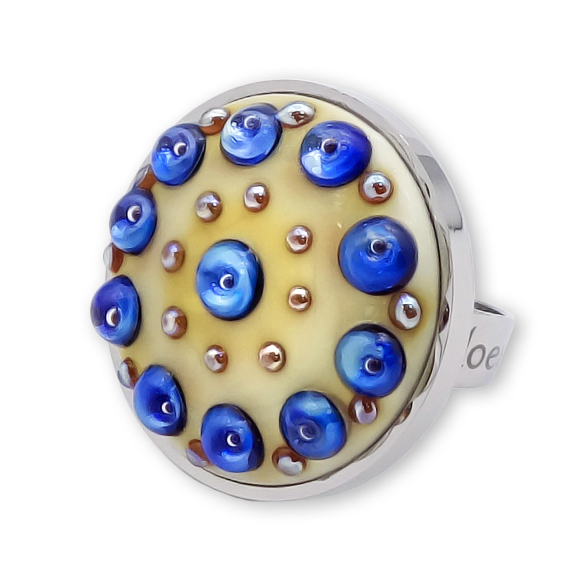 Кольцо из муранского стекла ELLADA KO4571