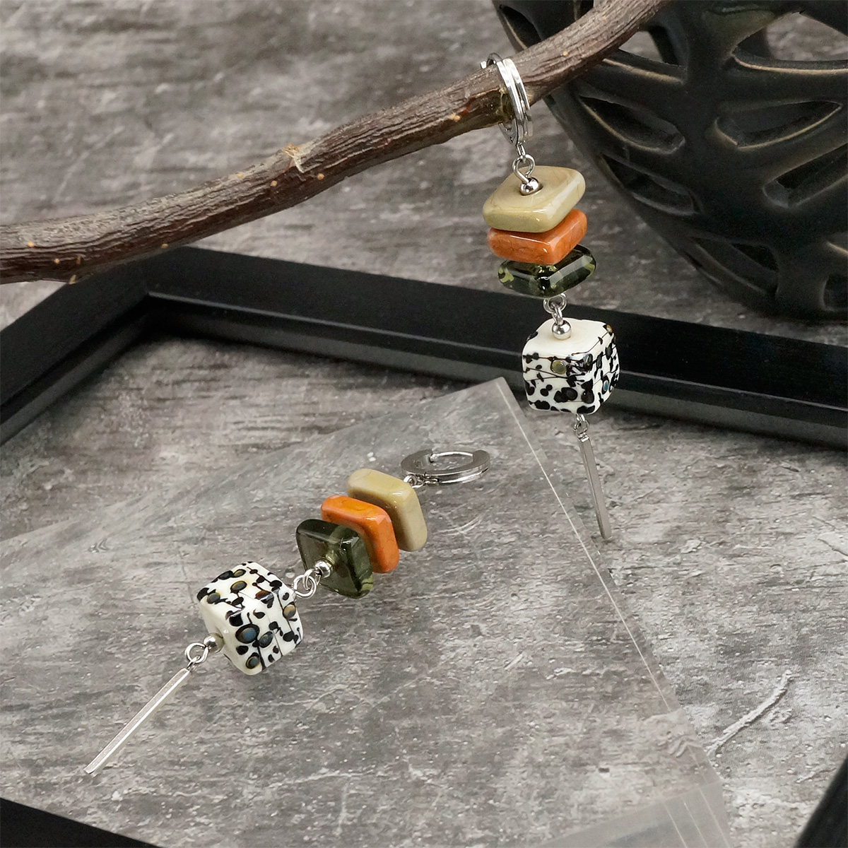 Серьги из муранского стекла STARLA LS3474