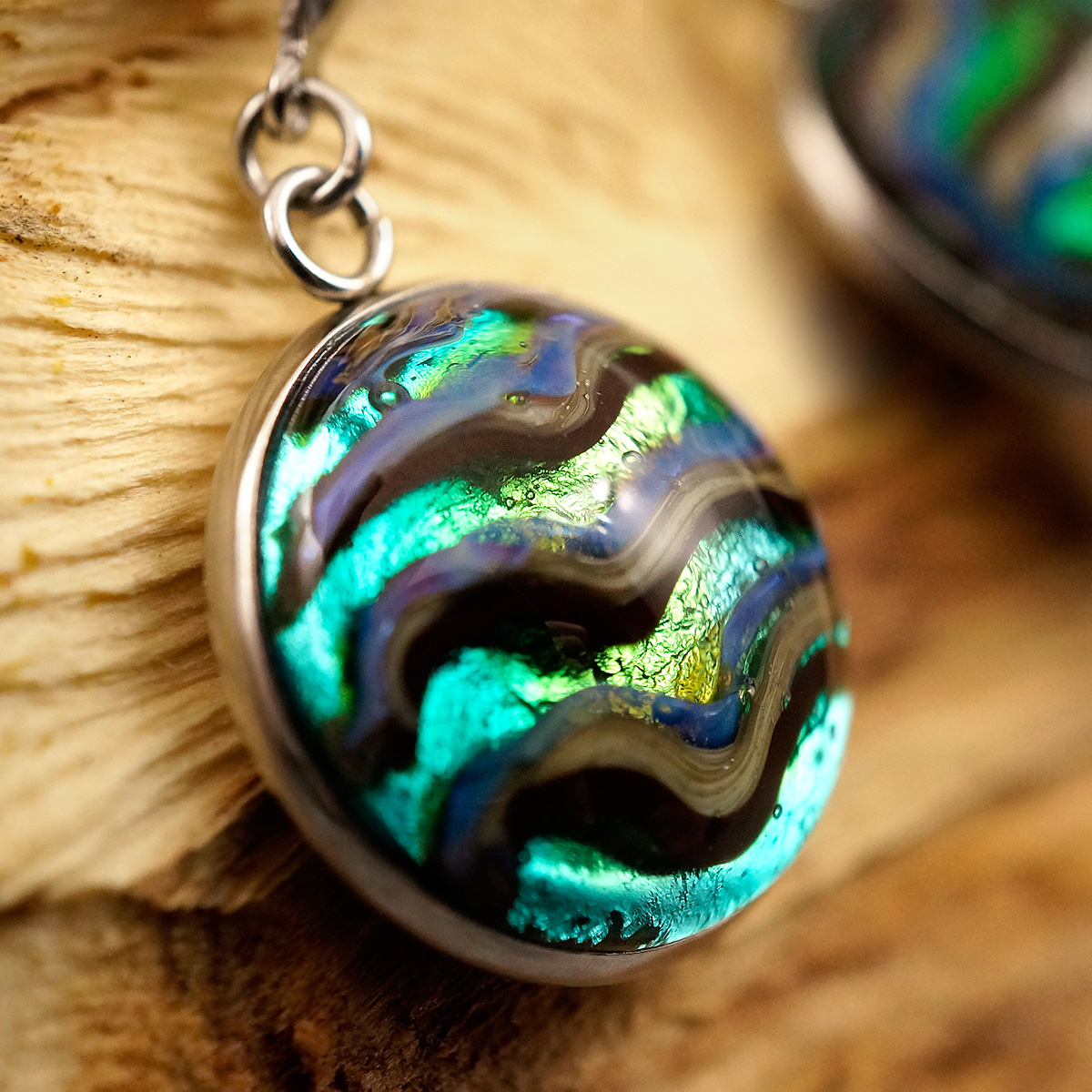 Серьги из муранского стекла IMANDRA LS1914