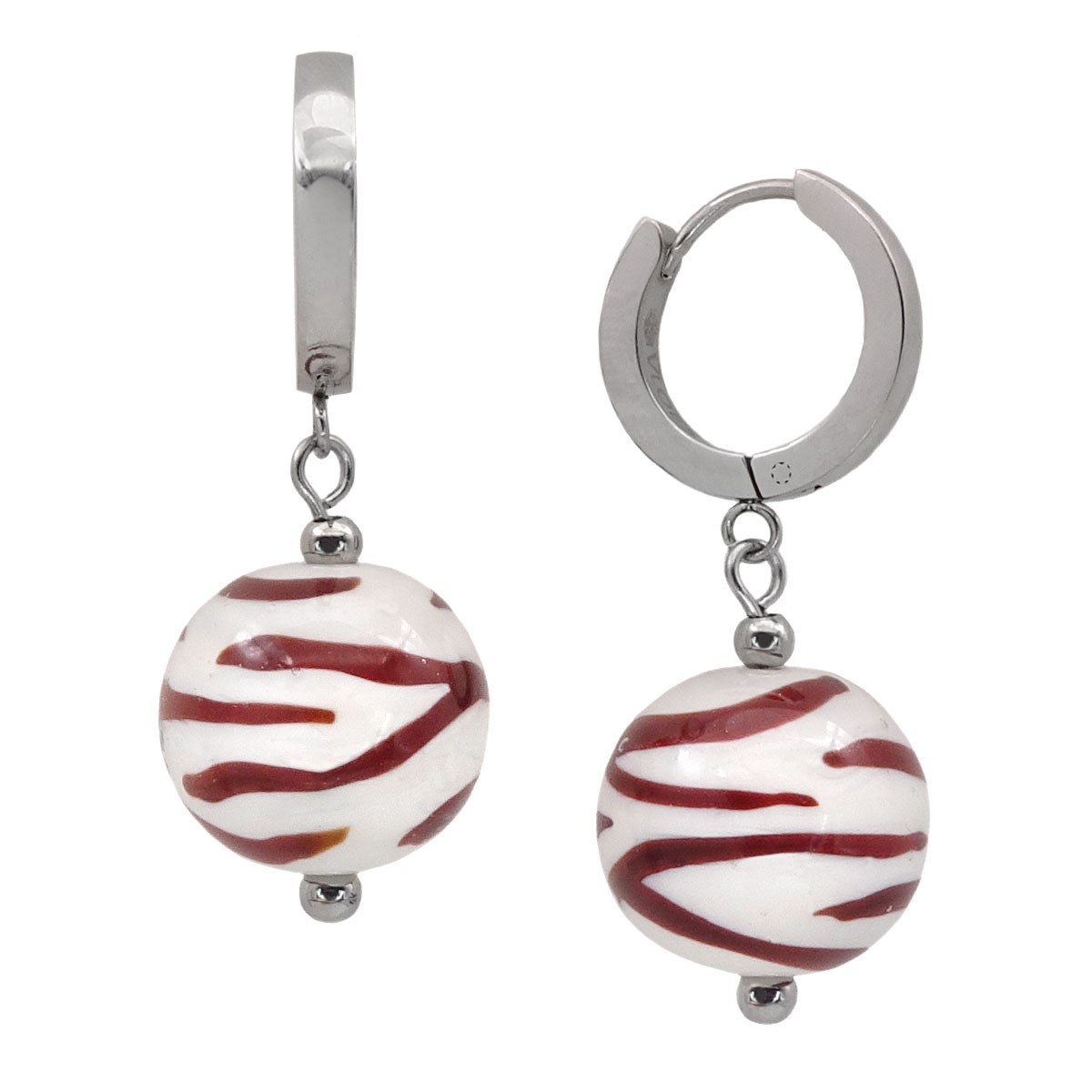 Серьги из муранского стекла MADAGASCAR LS3528