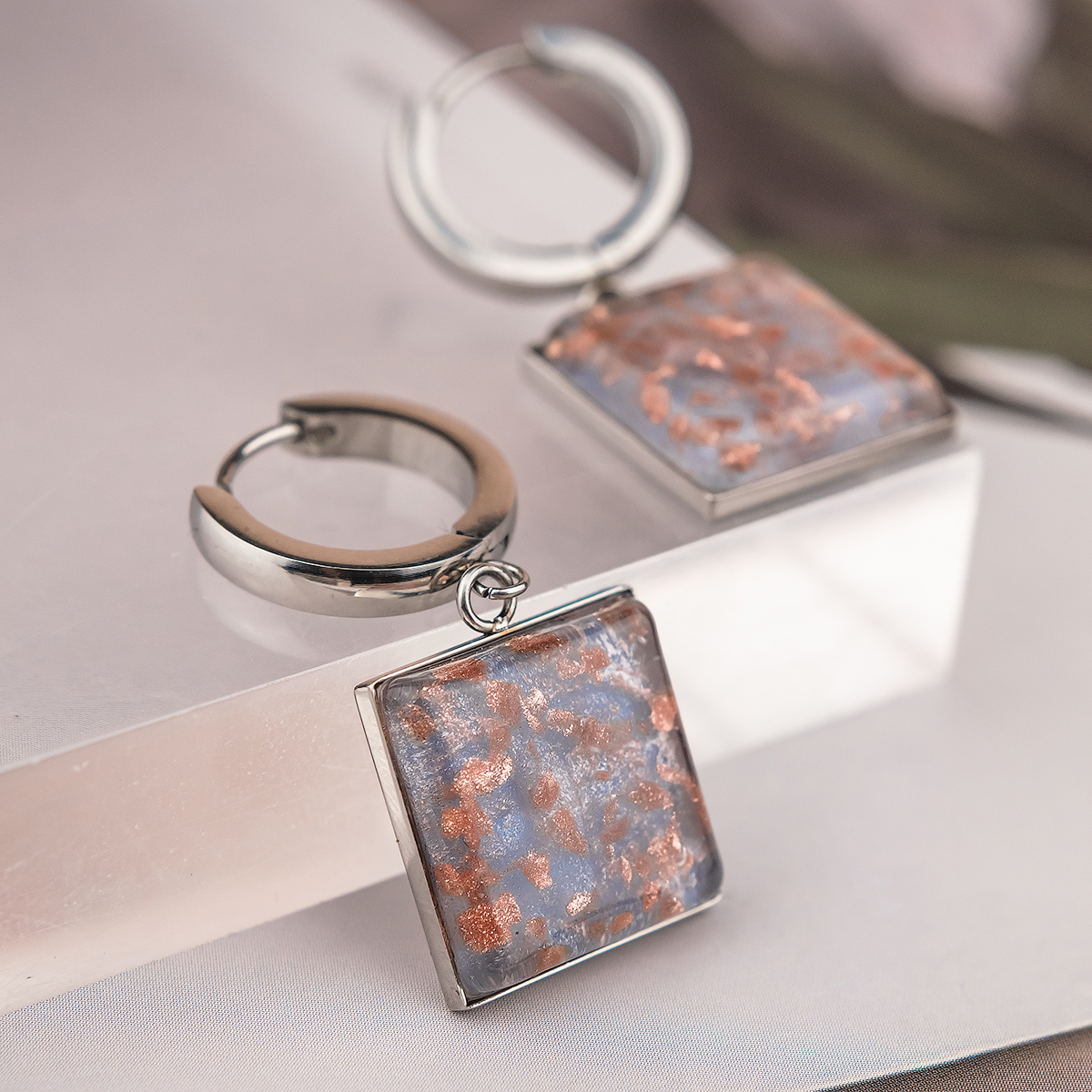 Серьги из муранского стекла LOVELY LS3537