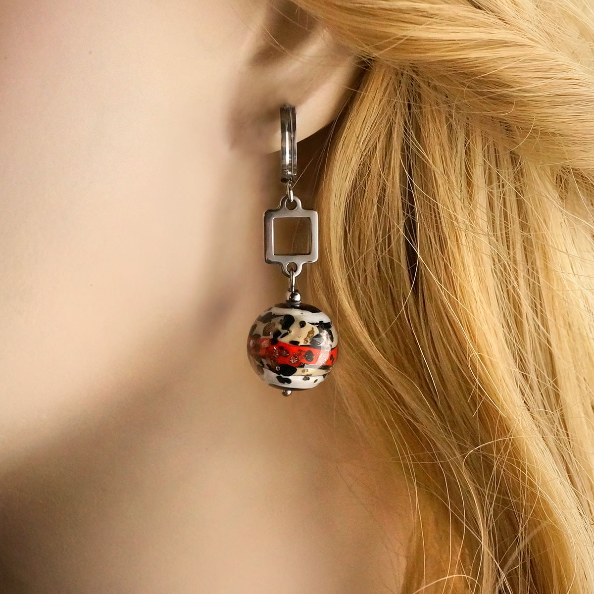 Серьги из муранского стекла VOYAGE LS3467