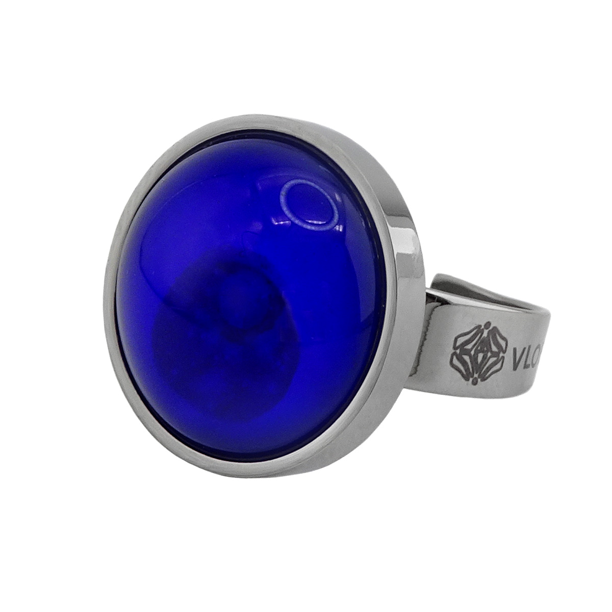 Кольцо из муранского стекла SAPPHIRE GLORY KO4767