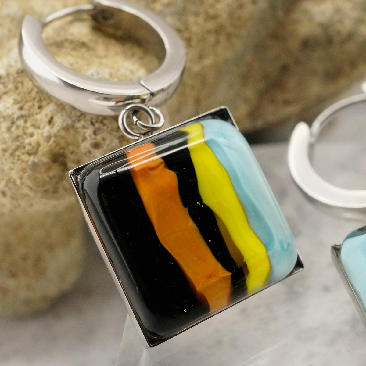 Серьги из муранского стекла INFLUENCE LS3490