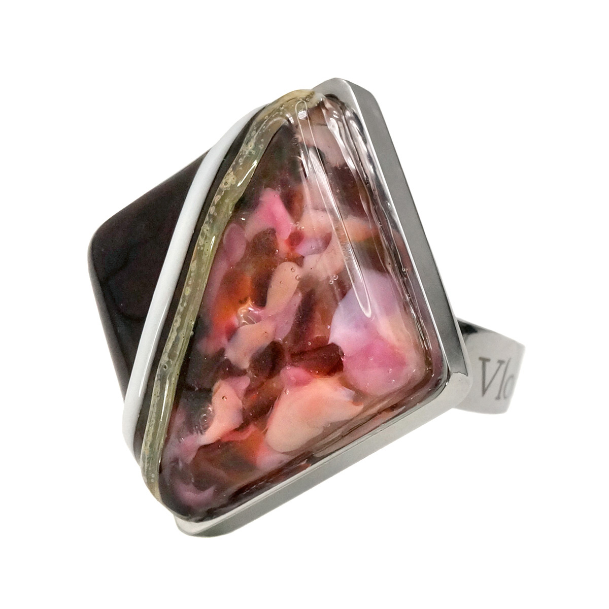 Кольцо из муранского стекла CHIC KO4026