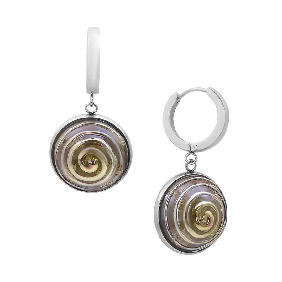 Серьги из муранского стекла MAGNETIC LS3512