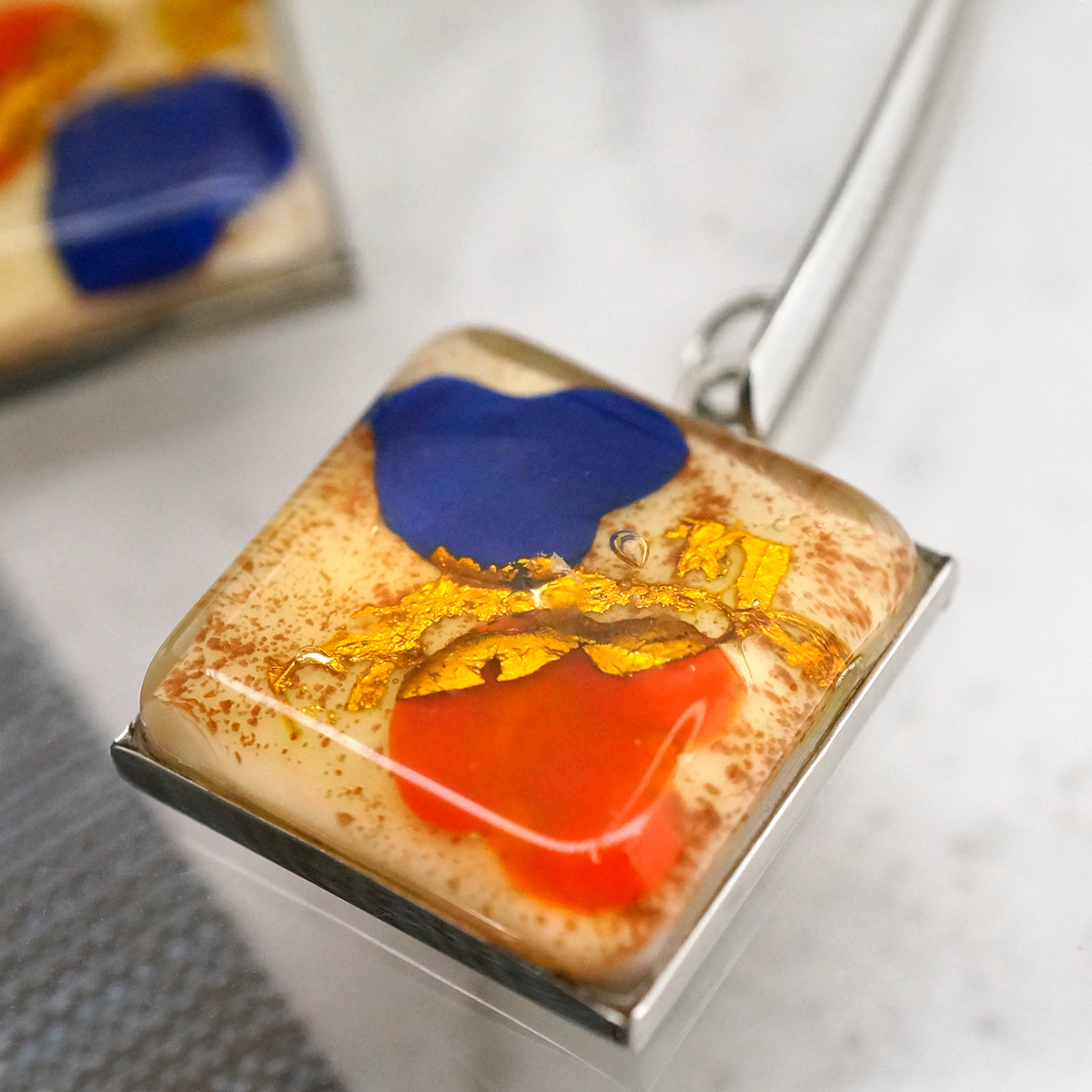 Серьги из муранского стекла SAMBA LS3471