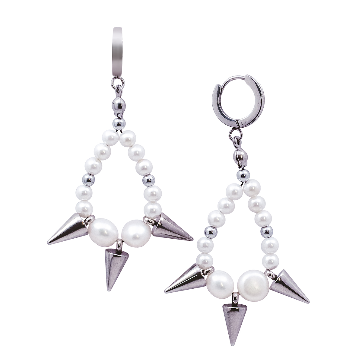 Серьги из муранского стекла THORN SOL056