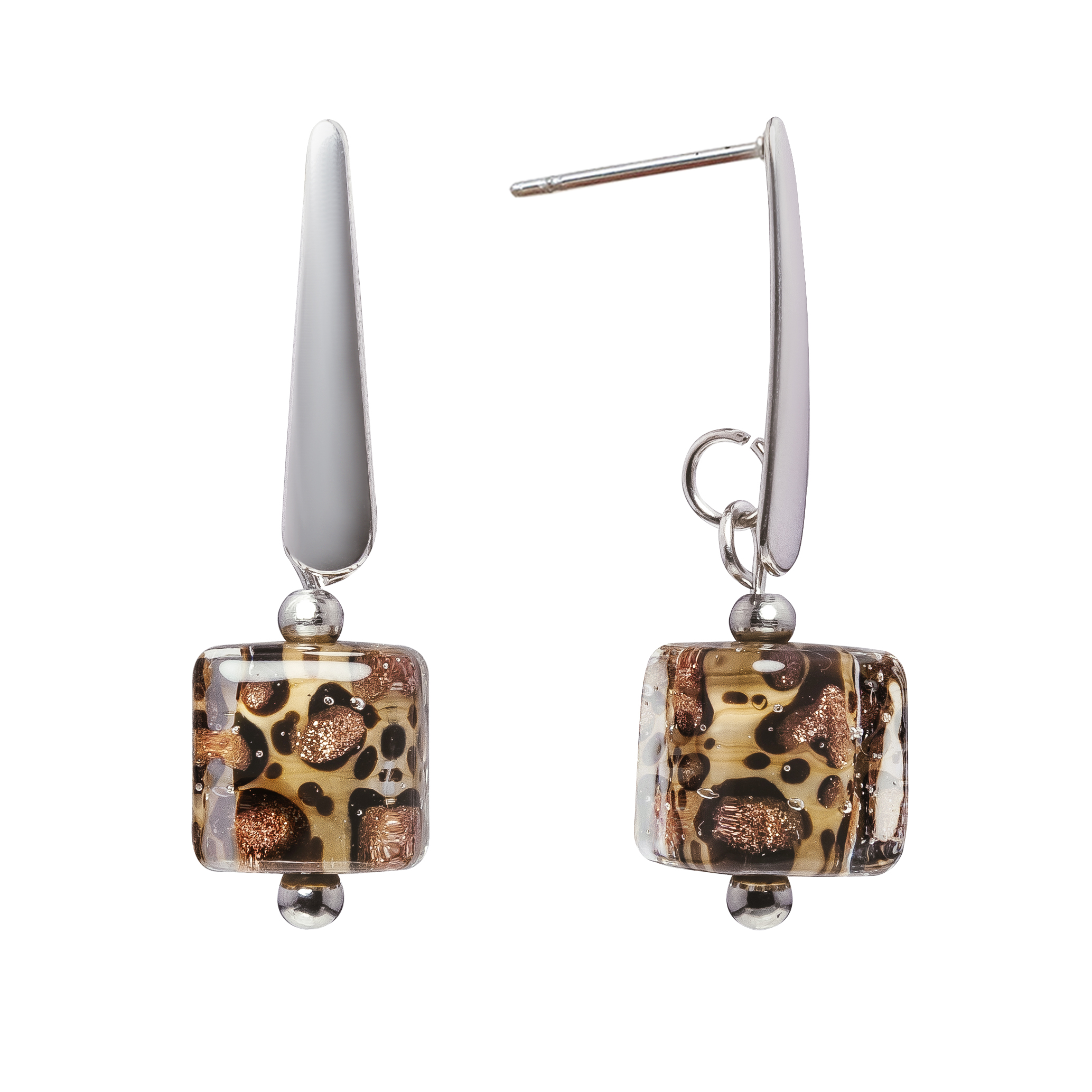 Серьги из муранского стекла BENGALI LS3509