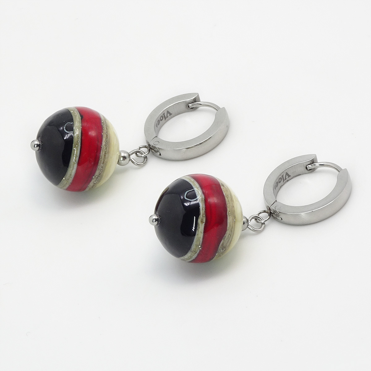 Серьги из муранского стекла IMPULSE LC3439