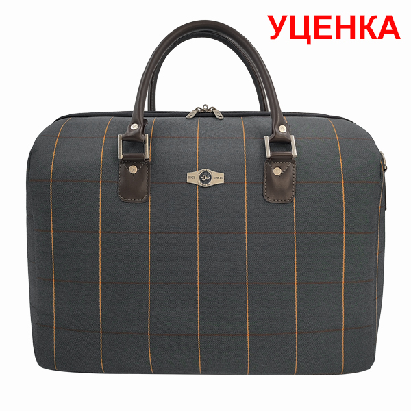 УЦЕНКА. Проколы на ткани в местах крепления ручек. Бьюти-кейс Borgo Antico. 6093 grey 18