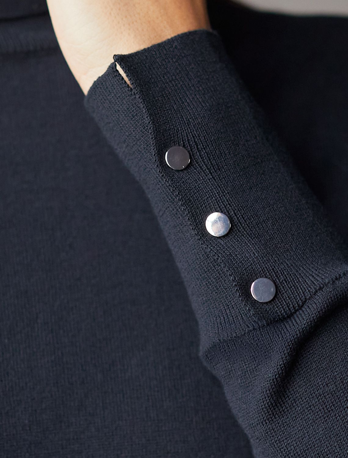 Платье тонкой вязки из хлопка с нейлоном