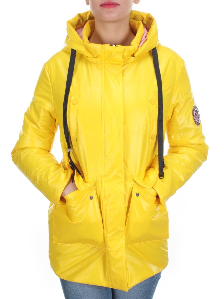 8251 YELLOW Куртка демисезонная женская BAOFANI (100 гр. синтепон)