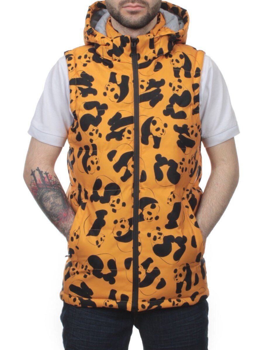 2118 YELLOW Жилет мужской (100 гр. синтепон)