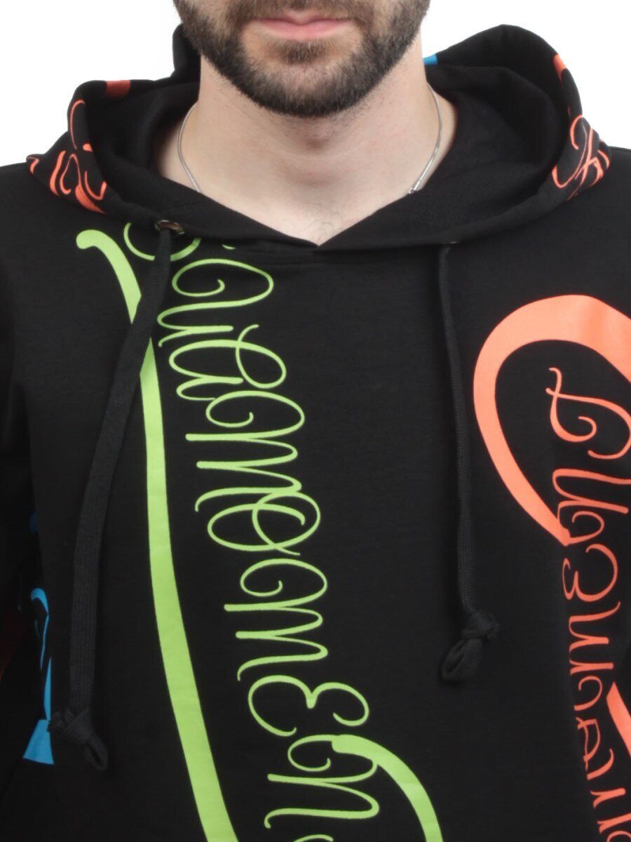 2700 BLACK Толстовка мужская (75% хлопок, 20% полиэстер, 5% спандекс)