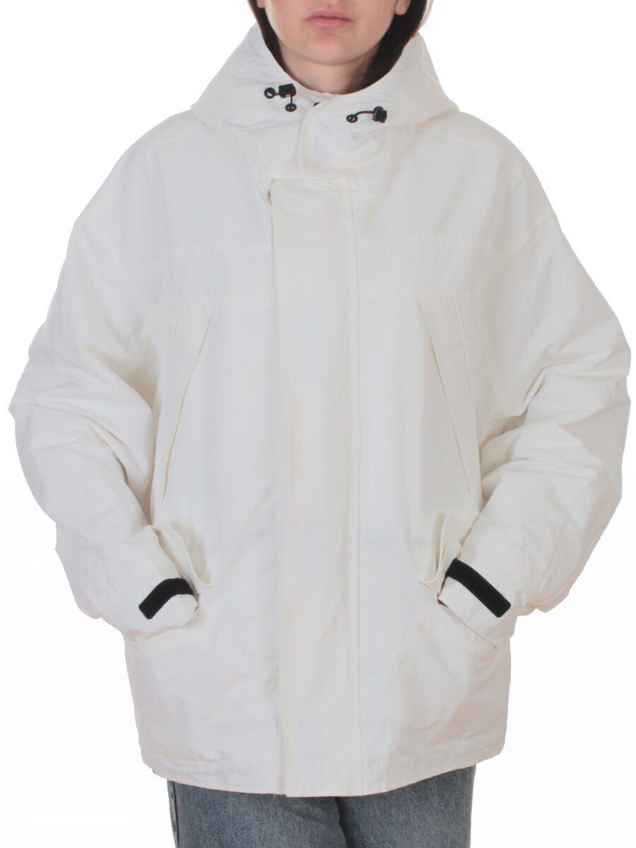 3090 WHITE Куртка демисезонная женская (100 гр. холлофайбер)