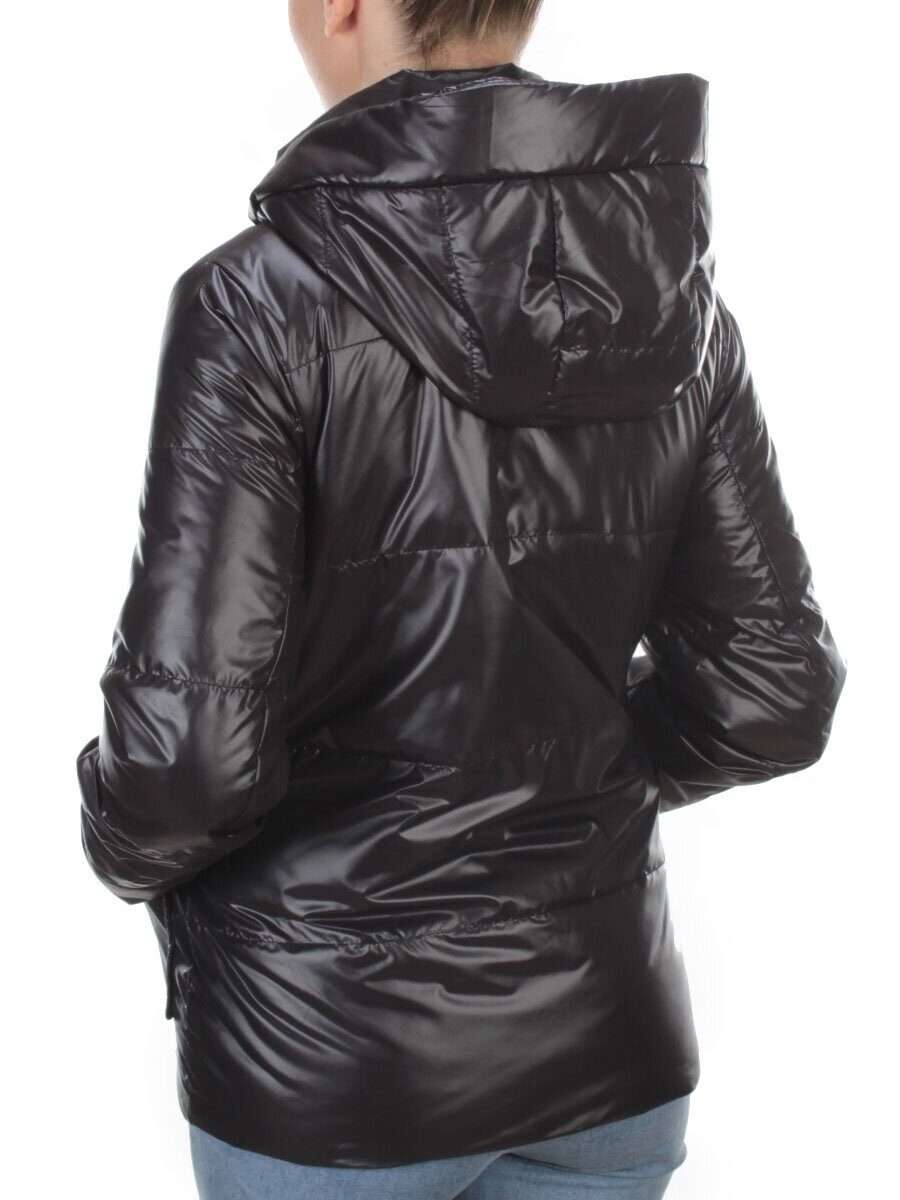 8263 BLACK Куртка демисезонная женская BAOFANI (100 гр. синтепон)