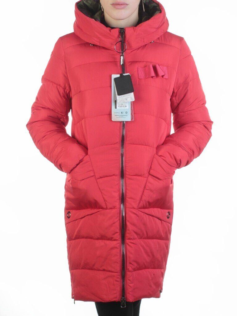 SG2017722 RED Пальто женское зимнее (био-пух)