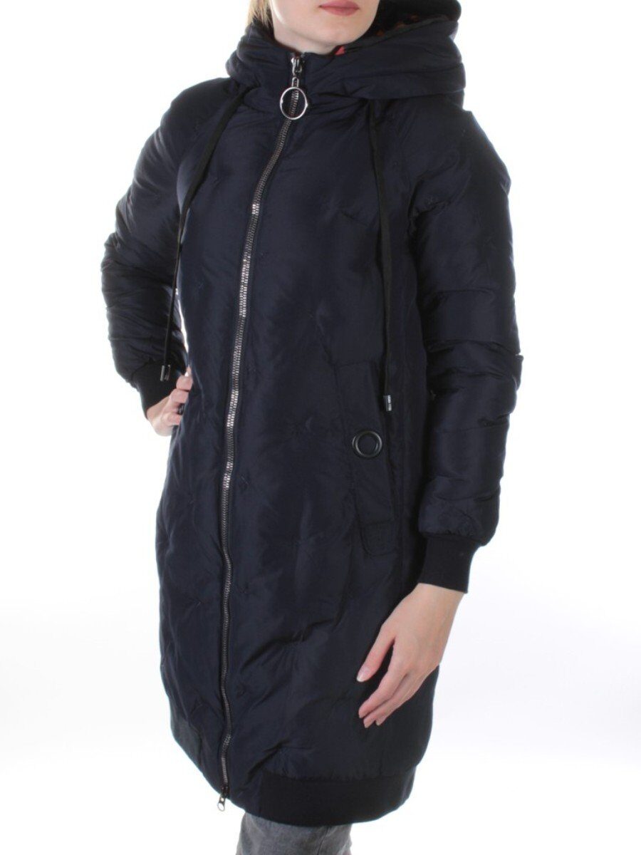 SG2017776 DK. BLUE Пальто удлиненное Grace Snow (био-пух)