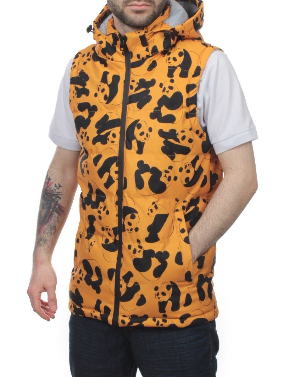 2118 YELLOW Жилет мужской (100 гр. синтепон)