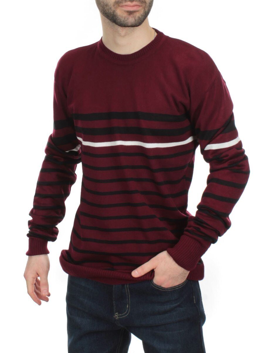 637 VINOUS Джемпер мужской (70% акрил, 30% шерсть)