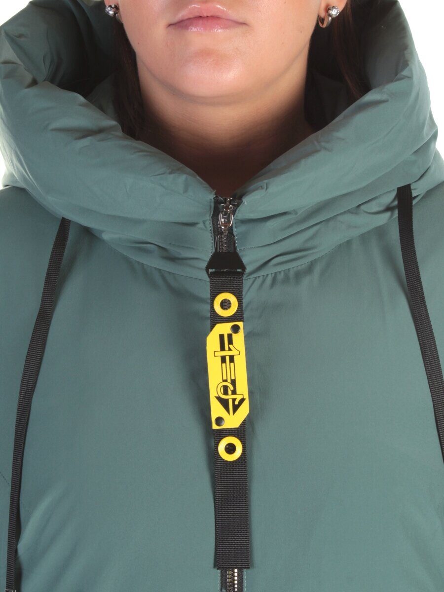 21-973 GREEN Куртка зимняя женская AKIDSEFRS (150 гр. синтепон)