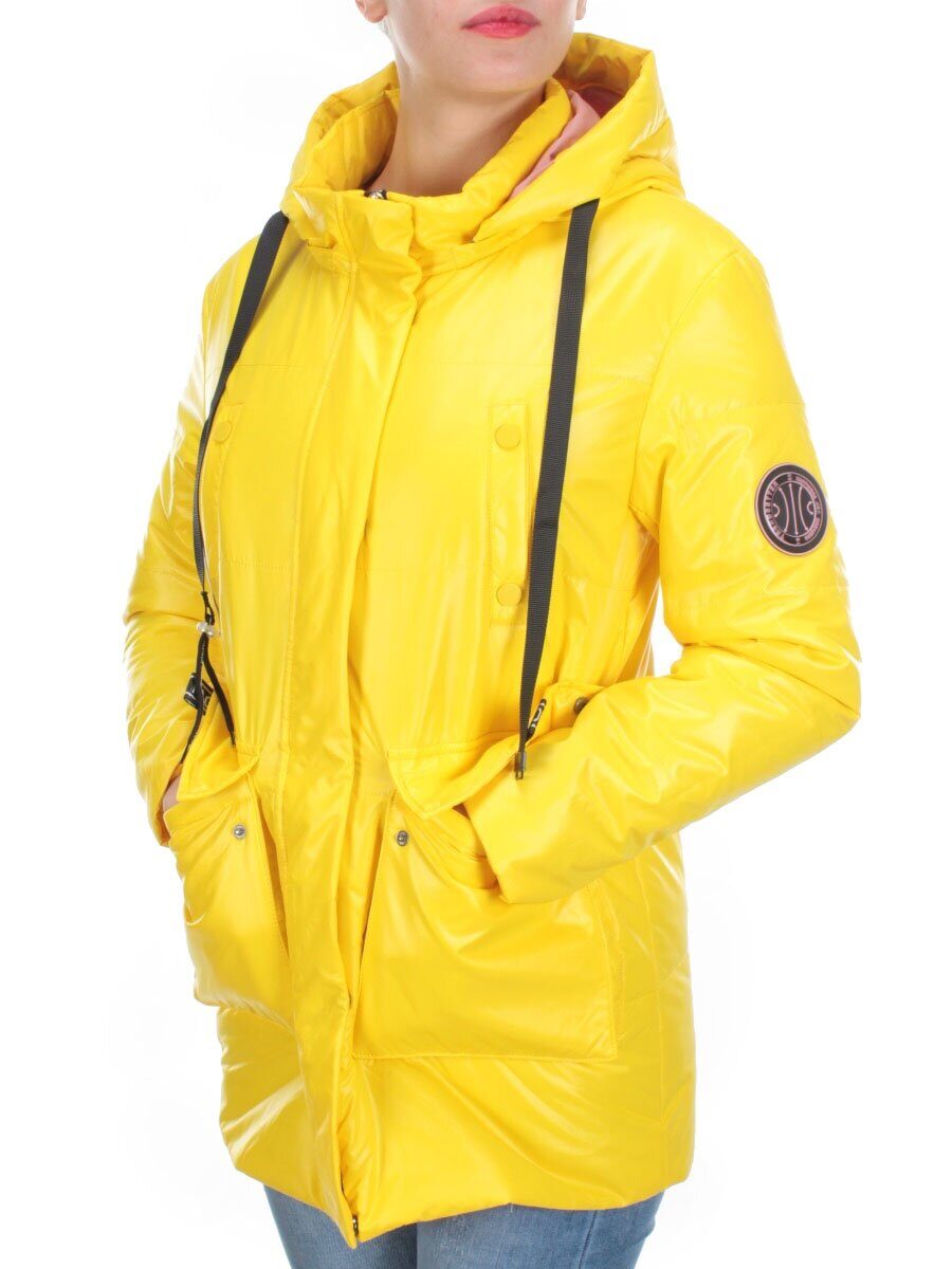 8251 YELLOW Куртка демисезонная женская BAOFANI (100 гр. синтепон)