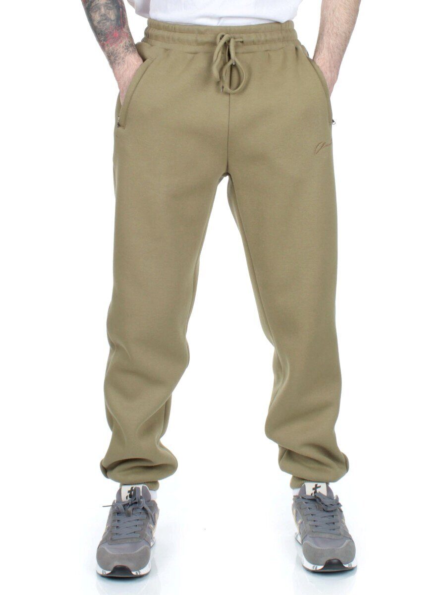 C43BR KHAKI Брюки спортивные мужские (90% хлопок, 10% полиэстер)