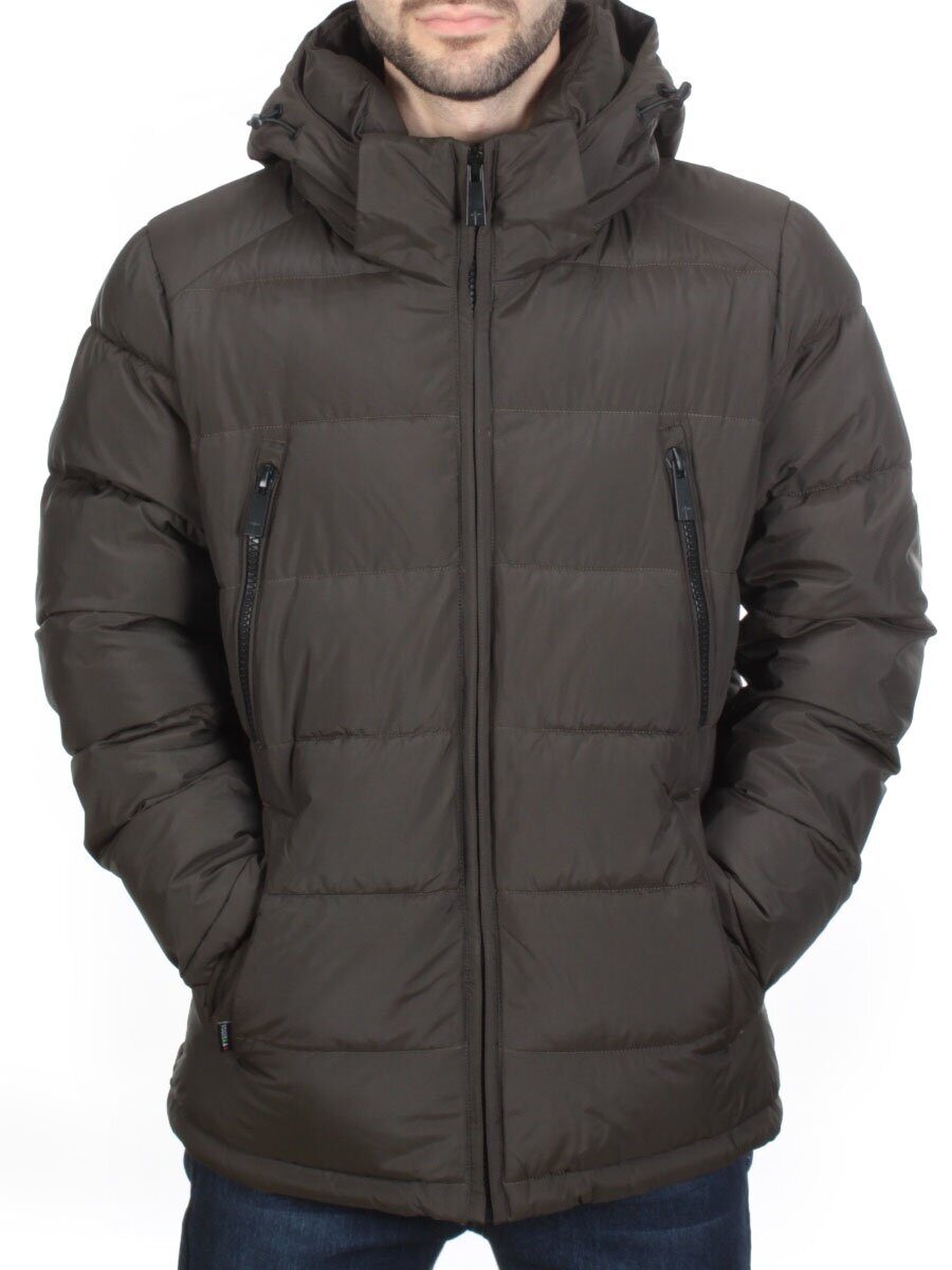 4707 KHAKI Куртка мужская зимняя ROMADA (200 гр. холлофайбер)