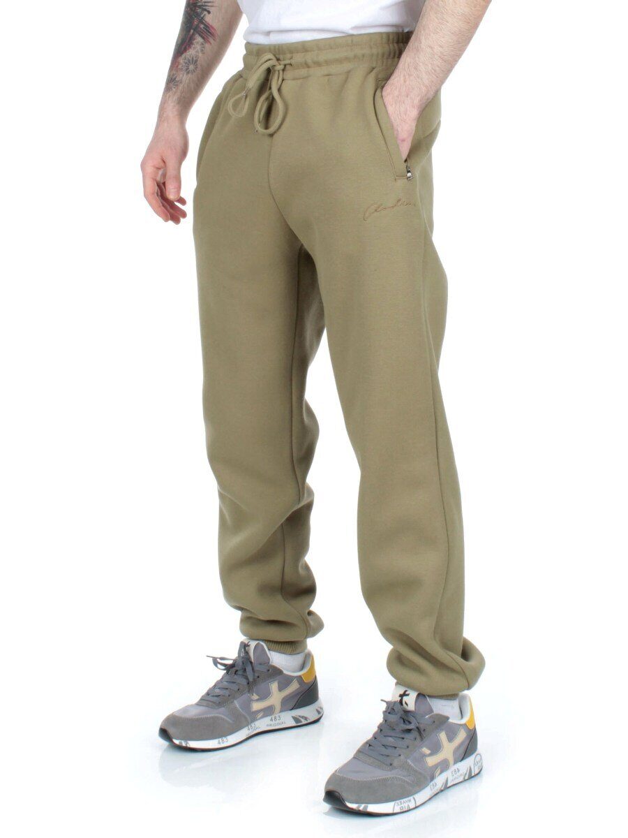 C43BR KHAKI Брюки спортивные мужские (90% хлопок, 10% полиэстер)