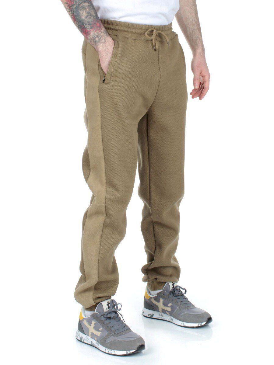 B39BR DARK BEIGE Брюки спортивные мужские (90% хлопок, 10% полиэстер)