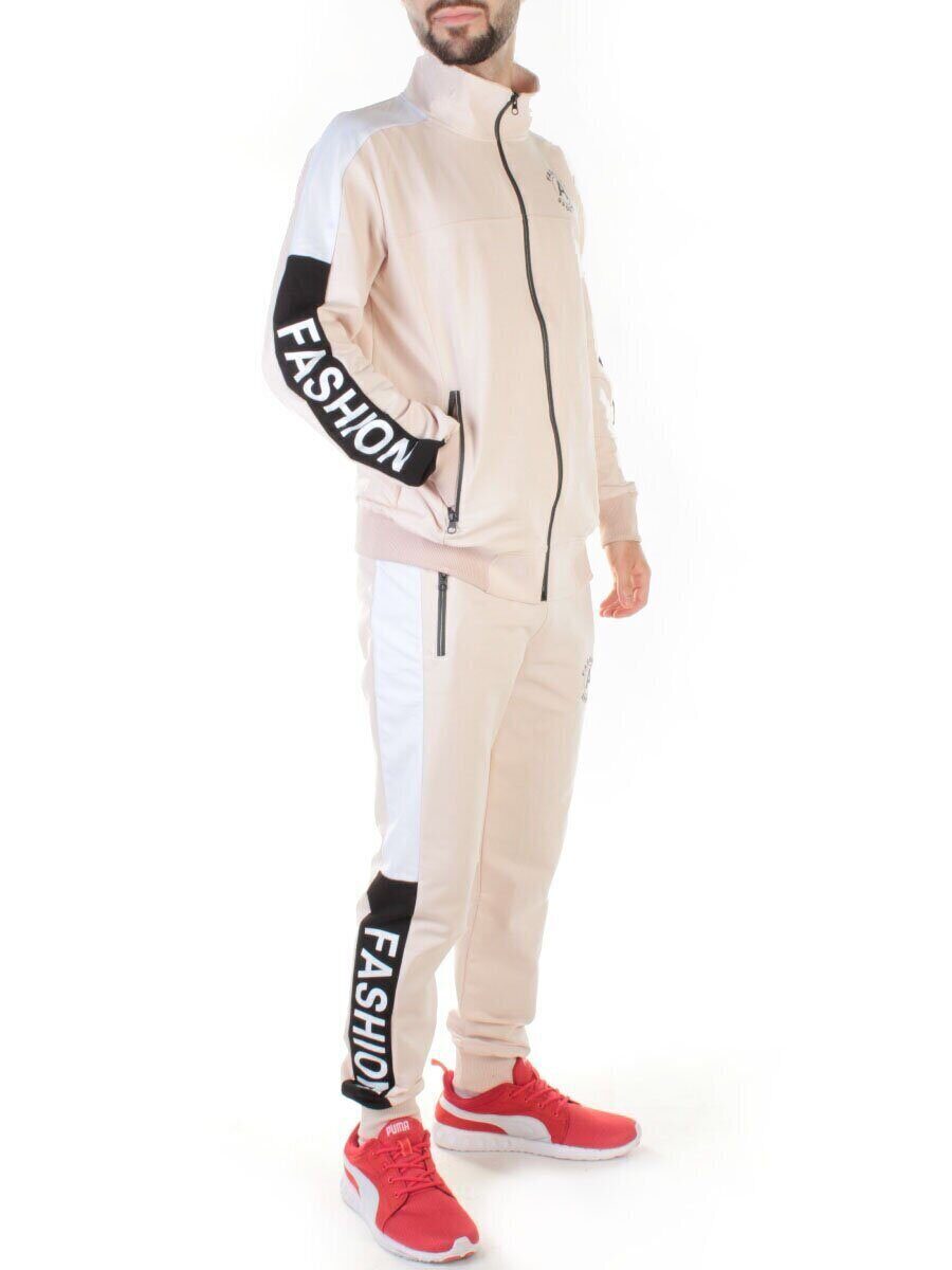 Y263 BEIGE Спортивный костюм мужской Brightstar