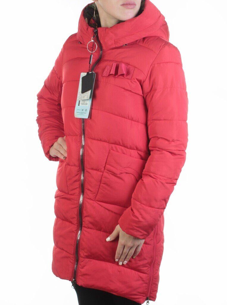 SG2017722 RED Пальто женское зимнее (био-пух)