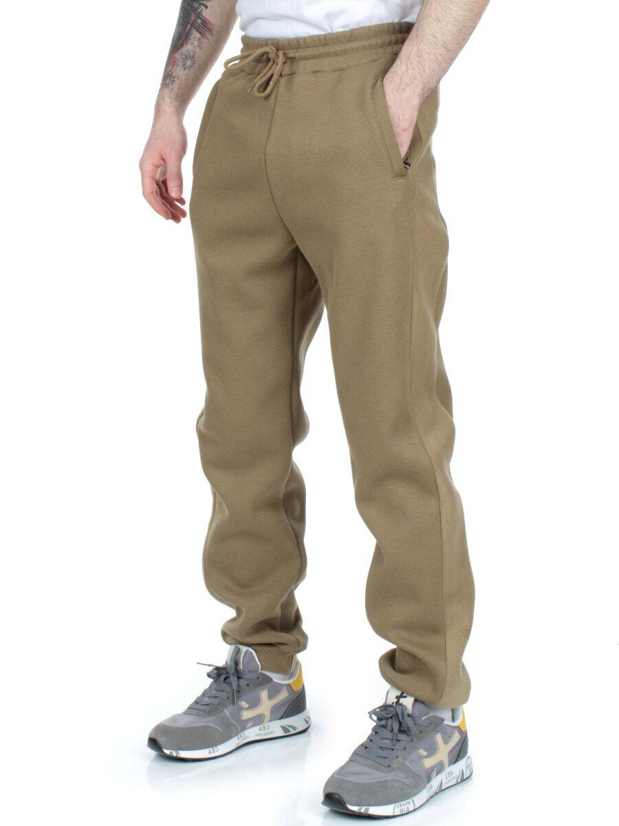 B39BR DARK BEIGE Брюки спортивные мужские (90% хлопок, 10% полиэстер)