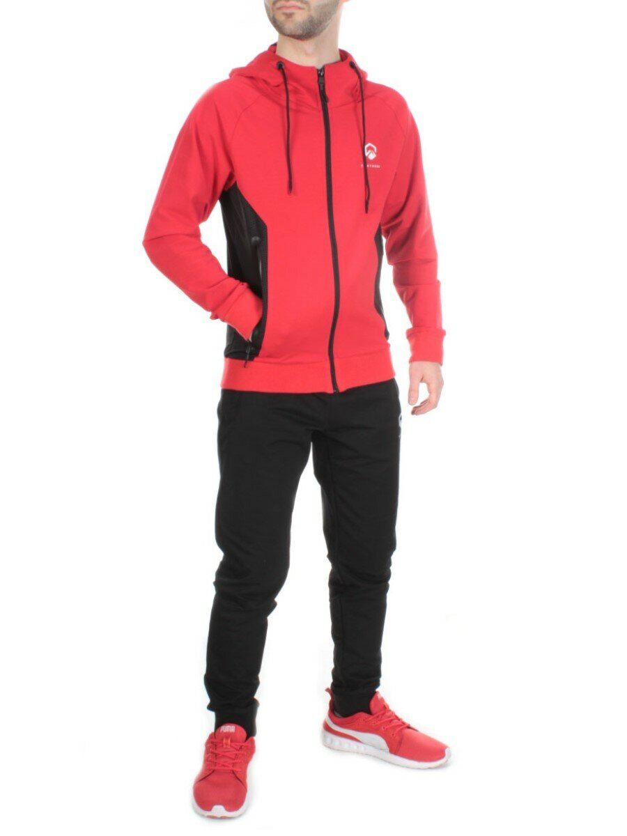 TA5087 RED Спортивный костюм мужской TEUYOEOR (75% хлопок 20% полиэстер 5% спандекс)