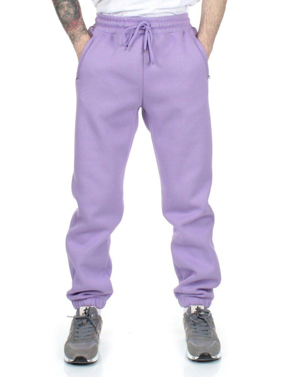 C42BR LILAC Брюки спортивные мужские (90% хлопок, 10% полиэстер)