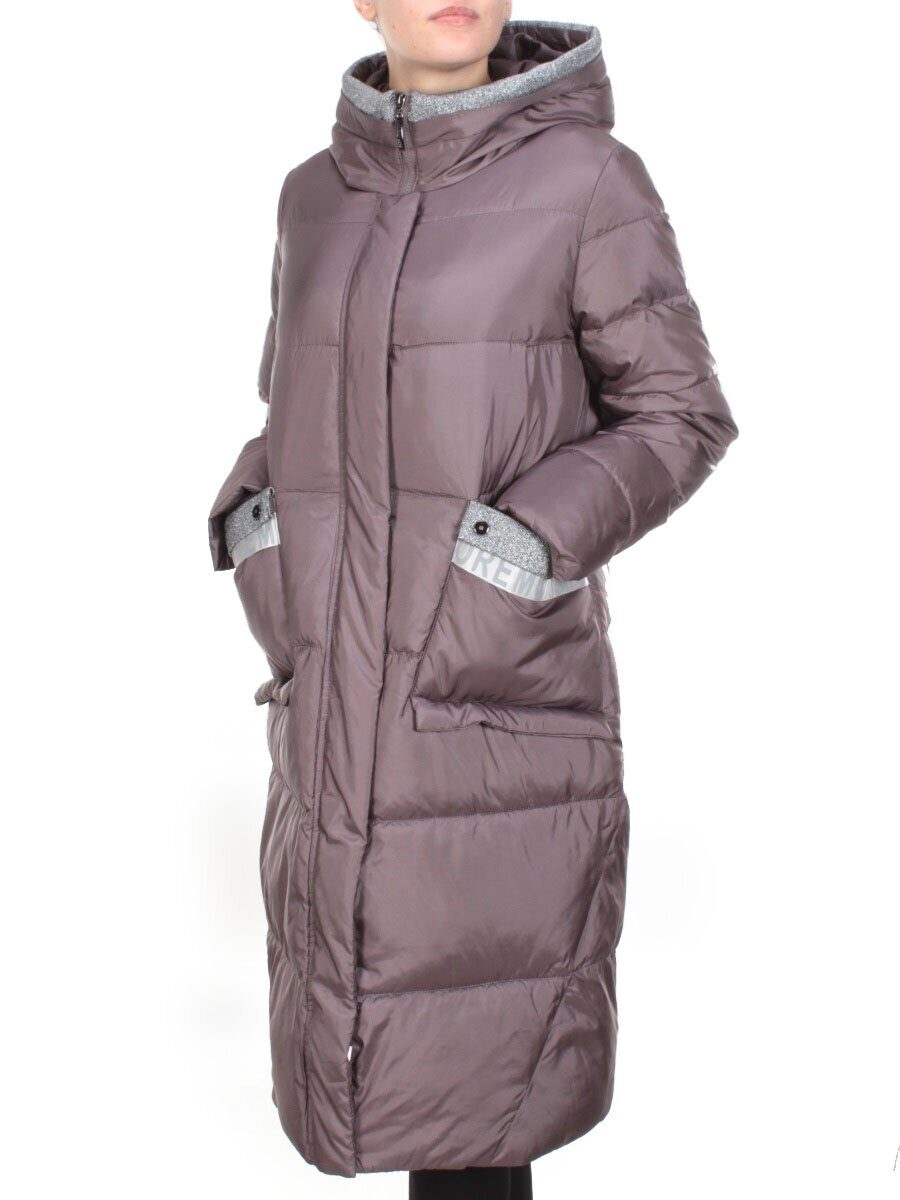 2115 VIOLET Пальто зимнее женское MELISACITI (200 гр. холлофайбера)