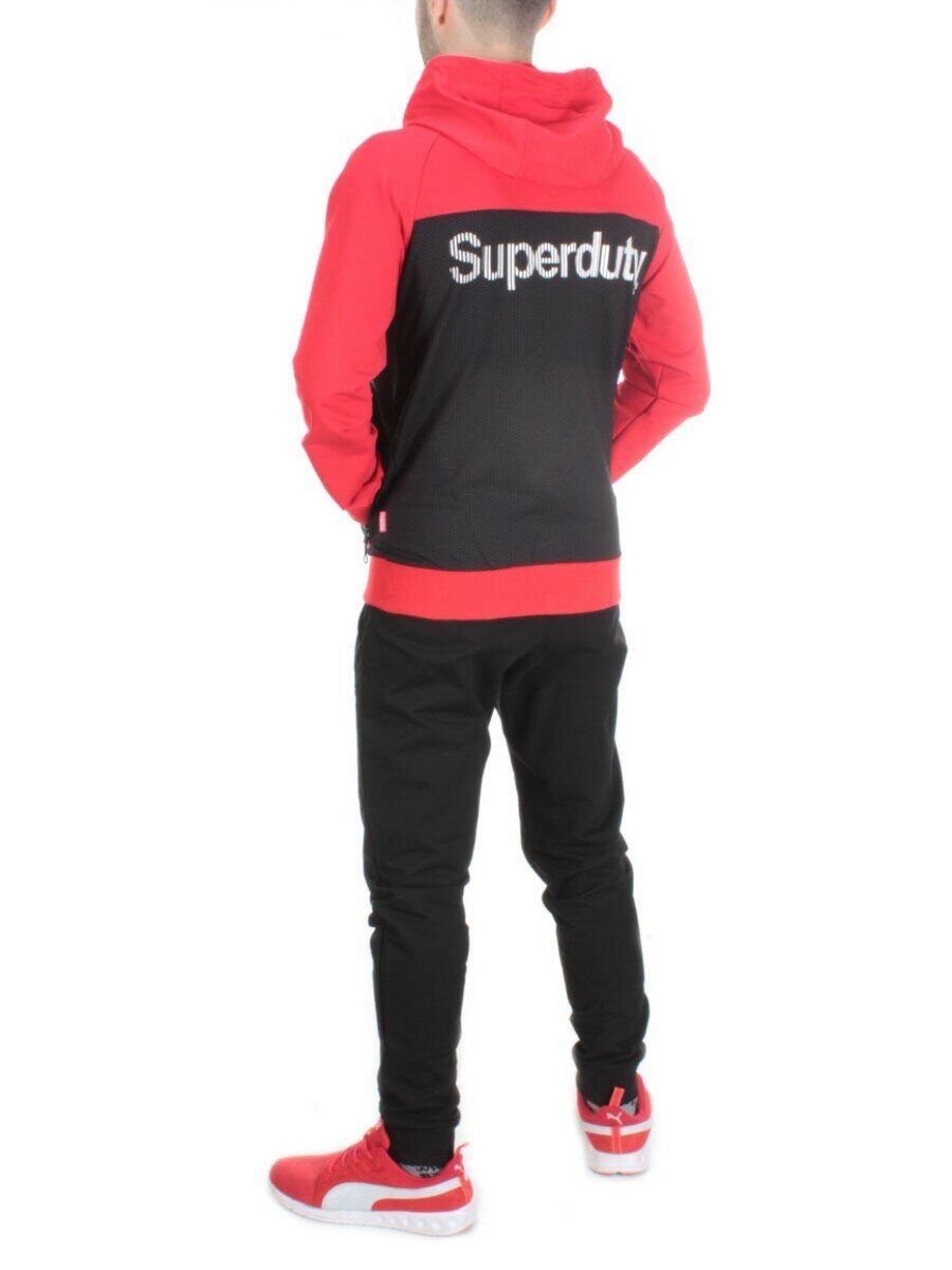 TA5087 RED Спортивный костюм мужской TEUYOEOR (75% хлопок 20% полиэстер 5% спандекс)