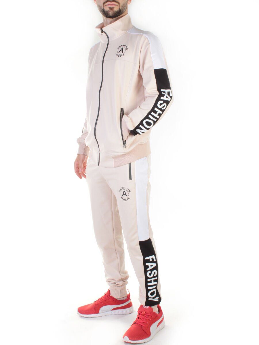Y263 BEIGE Спортивный костюм мужской Brightstar