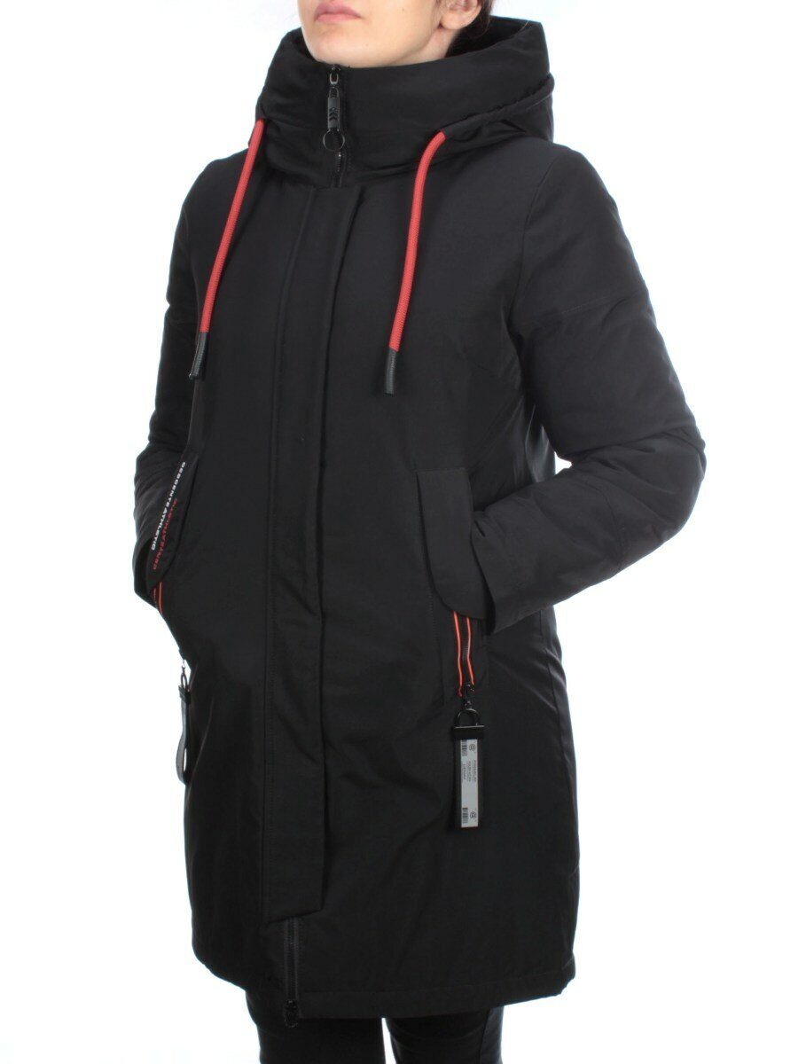 8017 BLACK Куртка зимняя женская JARIUS (200 гр. холлофайбера)