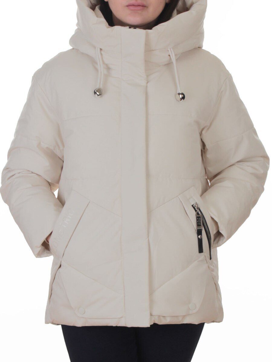 6651 MILK Куртка зимняя женская (200 гр. холлофайбер)