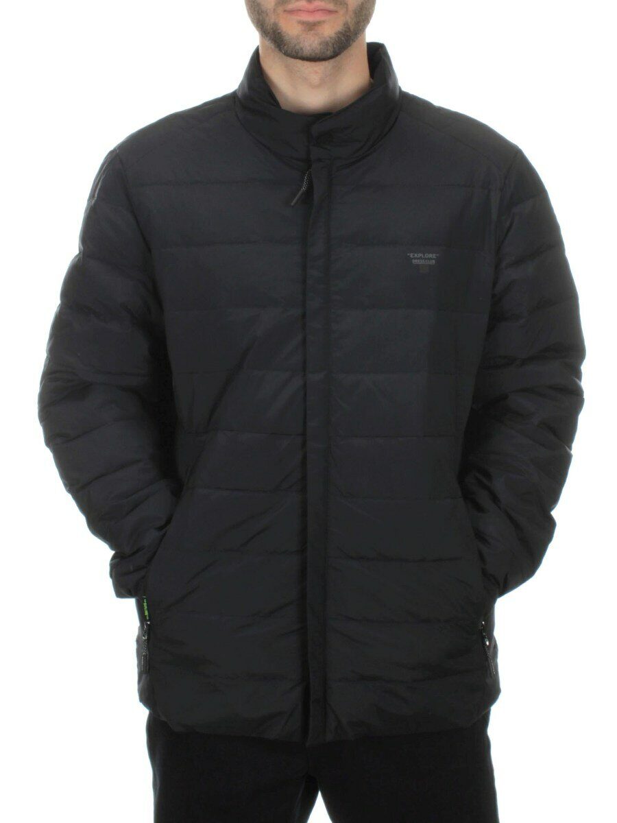 8747 DK.BLUE Куртка мужская зимняя облегченная (150 гр. холлофайбер)