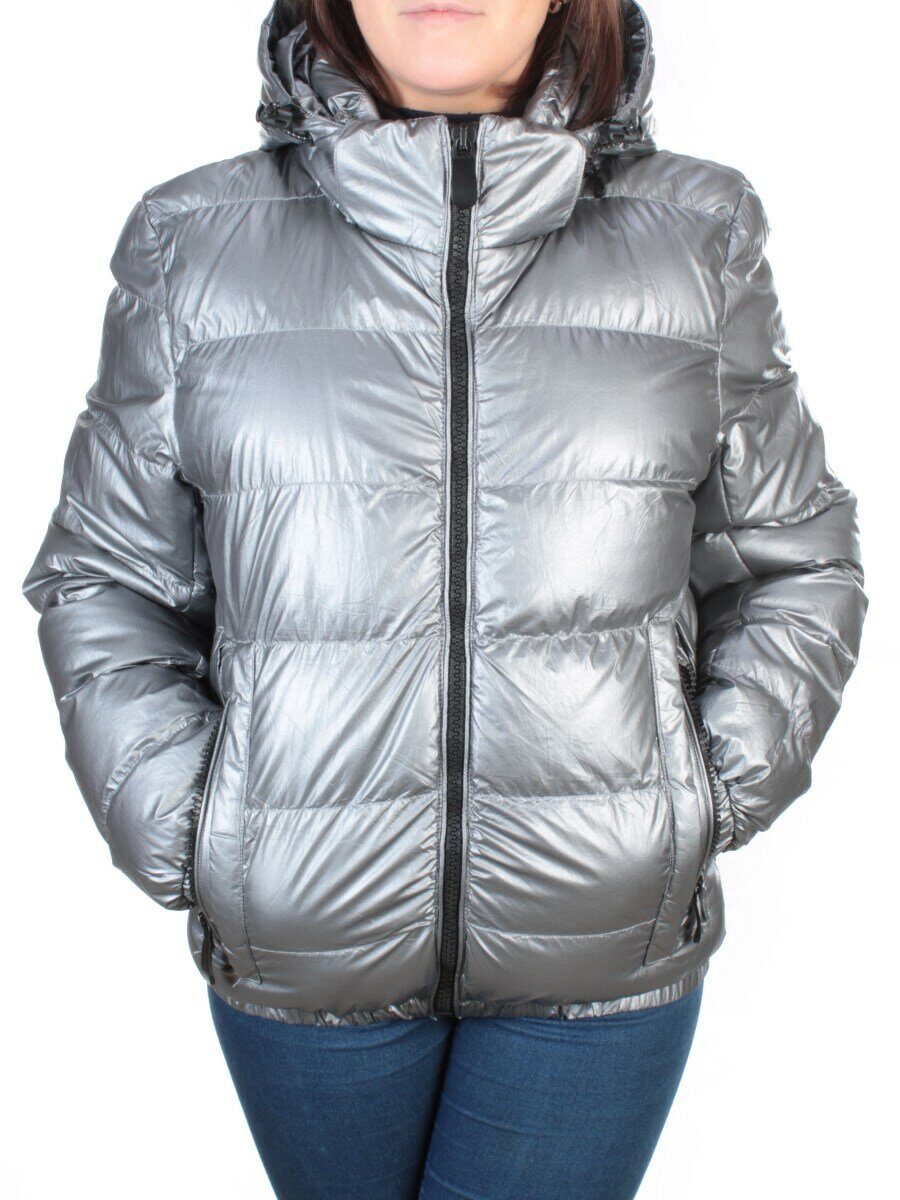 KM92521-10 SILVER/GRAY Куртка зимняя женская ABRAND ALNWICK (200 гр. холлофайбер)