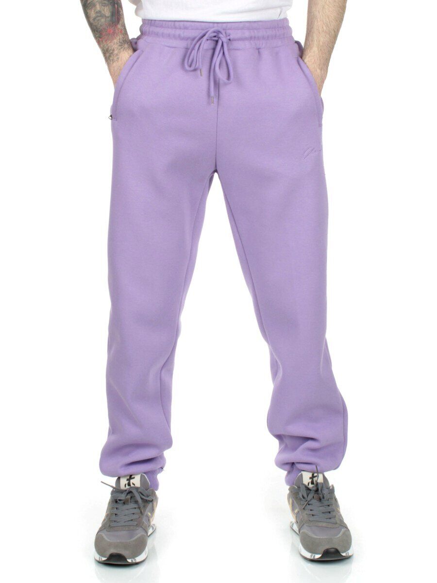 C43BR LILAC Брюки спортивные мужские (90% хлопок, 10% полиэстер)