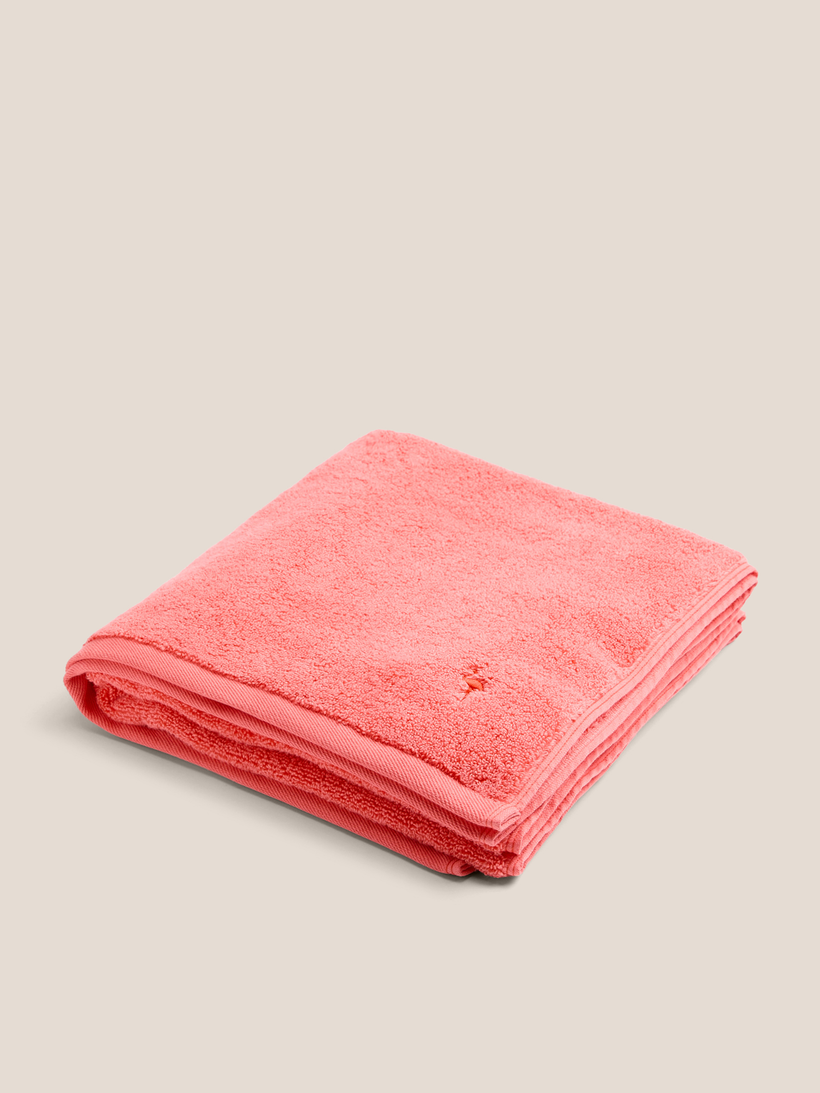 Махровое банное полотенце 70x140 MAISON DAVID 4720190, коралловый