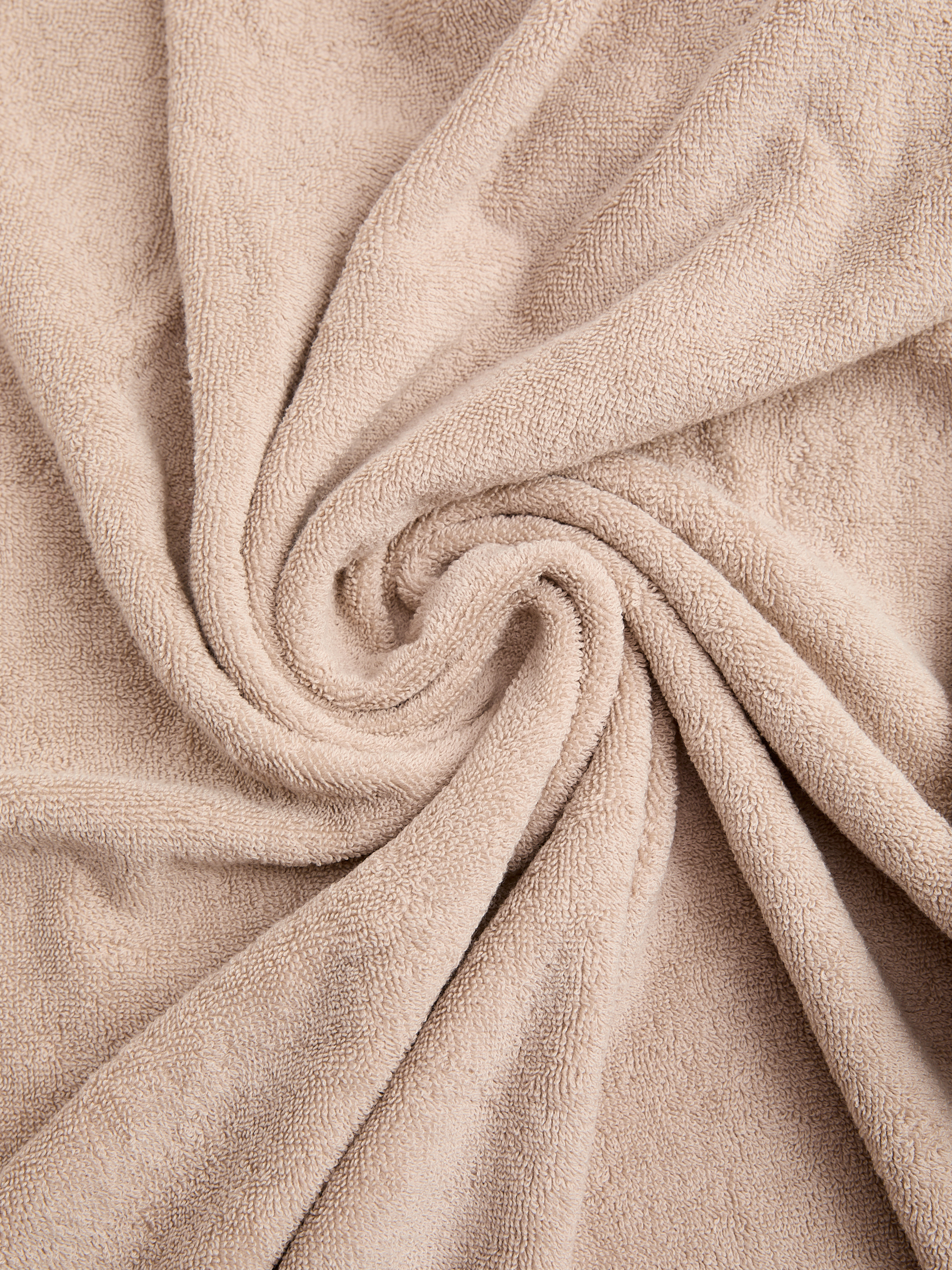 Махровое полотенце-покрывало 100x180 MAISON DAVID 4691294, пыльно-бежевый