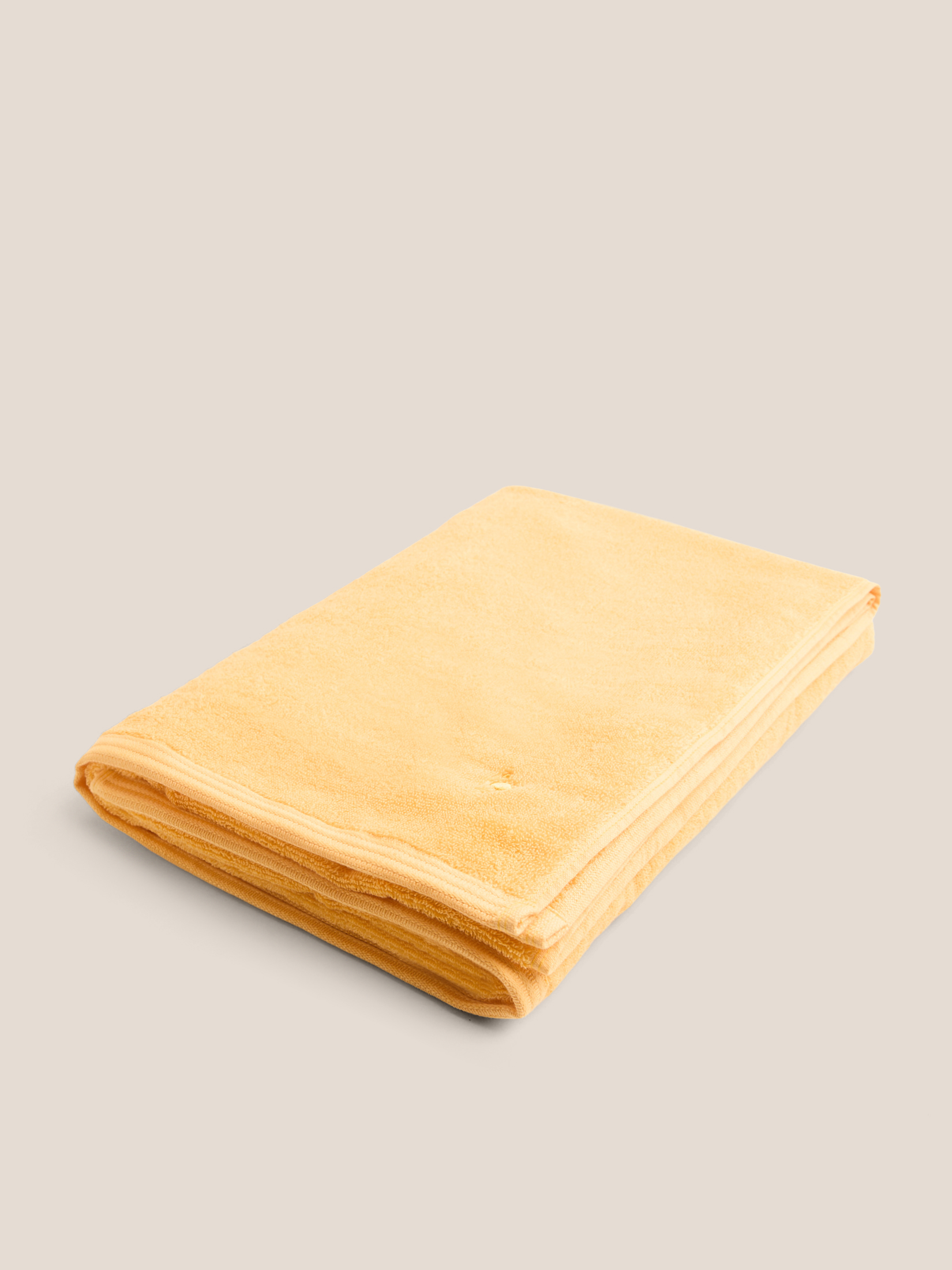 Махровое полотенце-покрывало 100x180 MAISON DAVID 4691298, лимонный